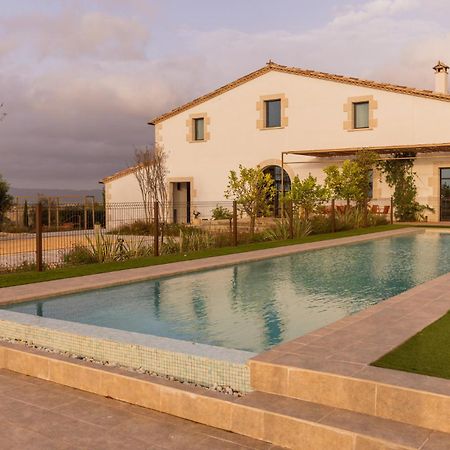 Can Bufi Espectacular Casa Con Piscina Interior Llagostera Exteriör bild